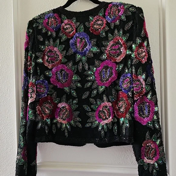 VINTAGE LAURENCE KAZAR NEW YORK CARDIGAN. - Picture 6 of 8